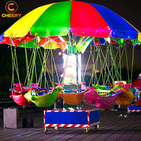 Attraction pas cher prix balançoire poisson volant enfants parc d'attractions tour