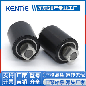 ลูกล้อสายพานลำเลียงแบบเคลือบยาง 696RS ที่จัดหาโดยผู้ผลิต พร้อมลูกปืน สำหรับอุปกรณ์อัตโนมัติ ล้อส่งกำลัง - Product Image 2