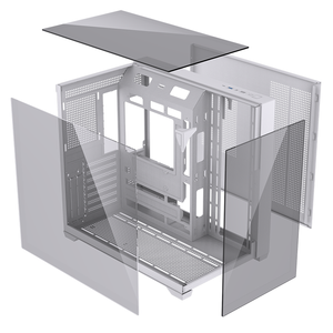 Lovinglcool Nhà Máy Bán Hàng Trực Tiếp Đầy Đủ Tháp RGB Khung Máy Tính ATX Matx Mini ITX Trường Hợp Với Toàn Cảnh Xem Cho Chơi Game Pcs - Product Image 4