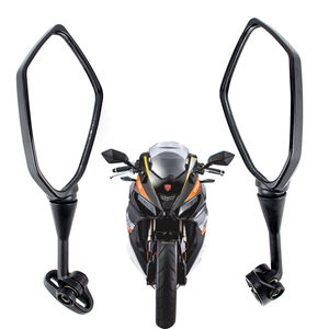 Rétroviseur de moto de course RTS pour <span class=keywords><strong>Honda</strong></span>, Kawasaki <span class=keywords><strong>Ninja</strong></span> <span class=keywords><strong>250</strong></span> 300 500 en carbone, miroir arrière, usine - Product Image 6