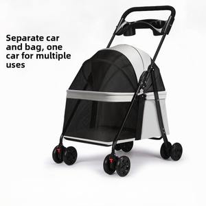 Promotion Chariot Pliant Léger d'Extérieur pour Animaux de Compagnie, Poussette pour Chien et Chat de Petite Taille - Product Image 6