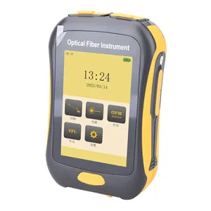 OTDR optical time-domain reflectometer measurement range 60km OPM-50~+26dBm VFL 3.5 touch screen tester SC UPC/APC connector