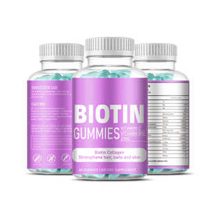 Wholesale <b>Biotin</b> Gummies No Sugar Vegan <b>Collagen</b> <b>Supplements</b> <b>Biotin</b> Multivitamin Gummies Hair Skin Nails <b>Biotin</b> Vitamins Gummies - Product Image 6