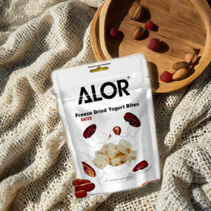 Alor โยเกิร์ตกัดโปรไบโอติก FD kurma ขนมสุขภาพรสหวานชุดสุญญากาศสำหรับเด็ก - Product Image 4