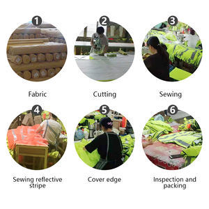 J& L เสื้อกั๊กนิรภัยสีดำกันน้ำอุปกรณ์ป้องกันเสื้อกั๊กแจ็กเก็ตเสื้อกันฝนสะท้อนแสง2025 - Product Image 5