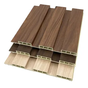 Manufacturers Waterproof Interior Wall Cladding Ceiling Panel Wpc Laminated Wood Fiber Composite Decorative Board