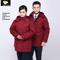 Chaqueta de Algodón Gruesa y Cálida para Invierno, Overol de Trabajo con Múltiples Bolsillos, Unisex, para Fábrica, Soldadura, Transporte, Protección Laboral, CE