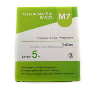 M7 banda dentaria matrice Te-flon tipo rotolo matrice dentaria bande per odontoiatria strumento - Product Image 1