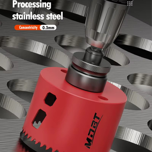 <span class=keywords><strong>Scie</strong></span> <span class=keywords><strong>cloche</strong></span> bimétallique M42 personnalisée OEM/ODM, foret à noyau en acier rapide pour la fabrication industrielle - Product Image 6