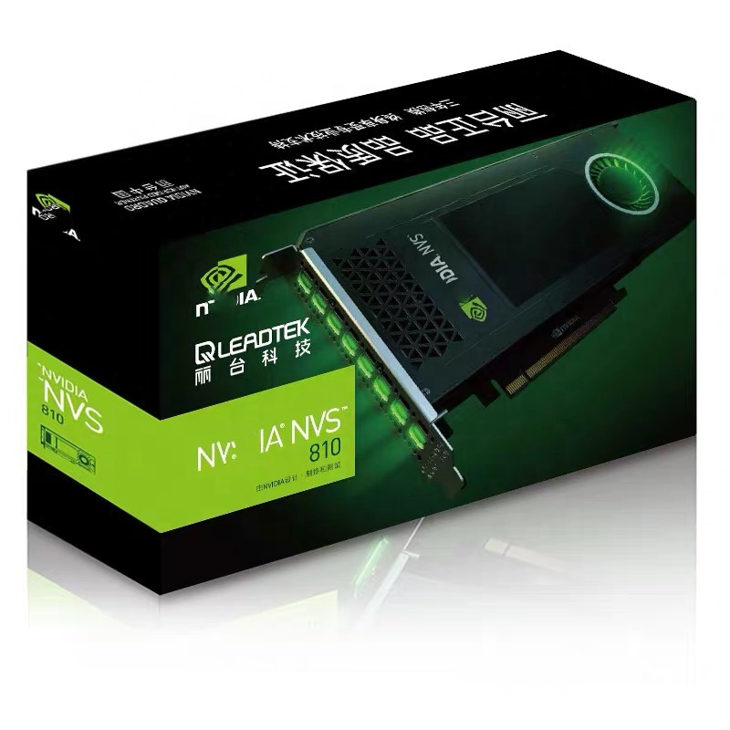 NVS 810 4GB DDR3 Desktop Graphics Cards for Eight DP Displays