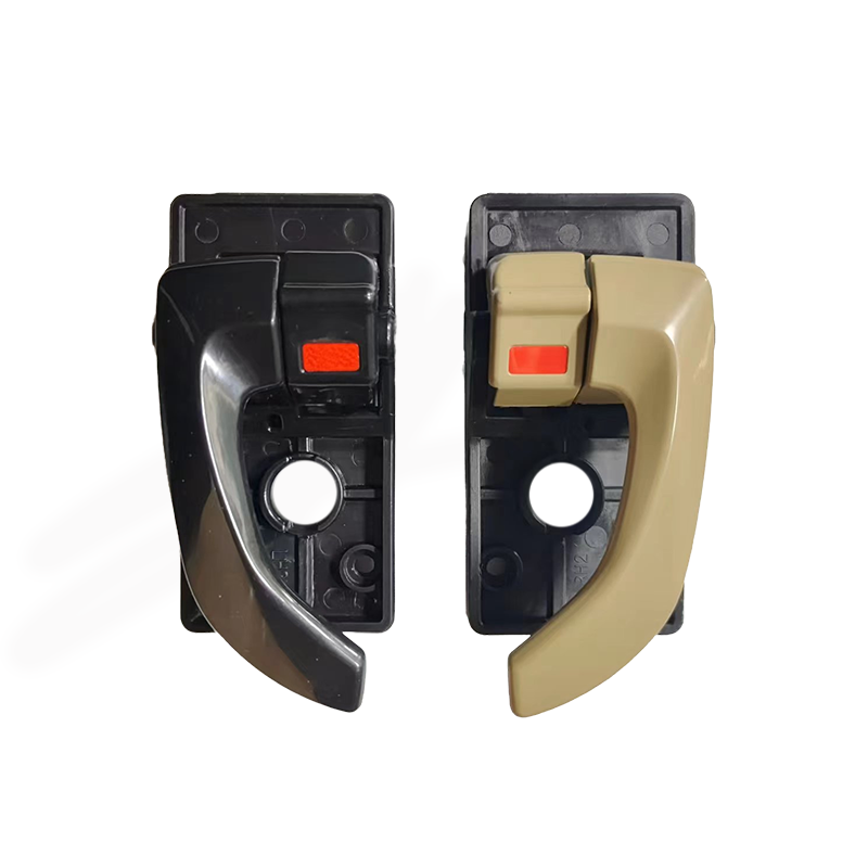 4-Piece Beige Interior Door Handle Set – Front & Rear, Left