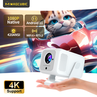 Projecteur Magcubic LCD 420 ANSI 1080P, 420 ANSI, mise au point automatique, mini projecteur portable, prise en charge audio, HY310X