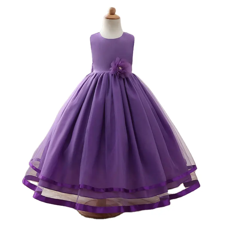 Váy Cô Gái Ưa Thích Váy Dài Thiết Kế Váy Cô Gái 2 Tuổi Cho Trẻ Em Bán Sỉ Váy Công Chúa Bé Gái