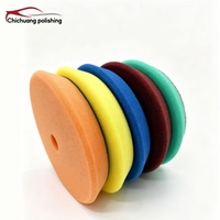 Tampon de polissage en mousse durable de 5 pouces pour le detailing automobile et le polissage intensif