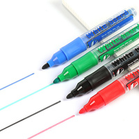 Marqueur de tableau blanc magnétique rechargeable en plastique personnalisé Ani, respectueux de l'environnement, non toxique