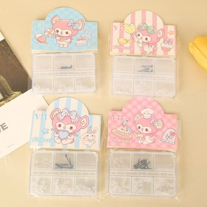 Kit de Suministros para Abalorios Pinkoala, Caja de 6 Compartimentos con Accesorios para Pendientes, para la Creación de Joyería DIY - Product Image 3