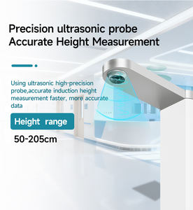 <span class=keywords><strong>Analyseur</strong></span> de Masse Graisseuse <span class=keywords><strong>Corporelle</strong></span> Numérique à Huit Électrodes Utilisation Fitness Balance en Acier avec Mesure de l'IMC Balance de Pesée - Product Image 5