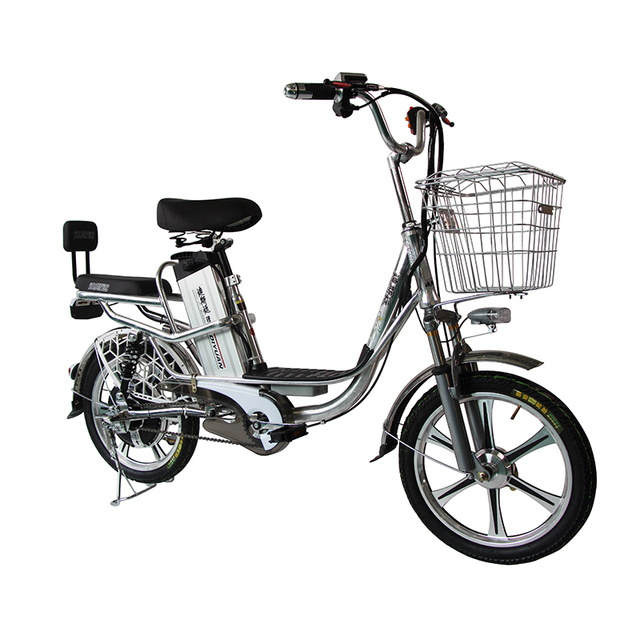 Factory Outlet Electric Bicycle Cheap Price 48V 250W Aluminum Alloy Ebike with Headlight Electric Bike