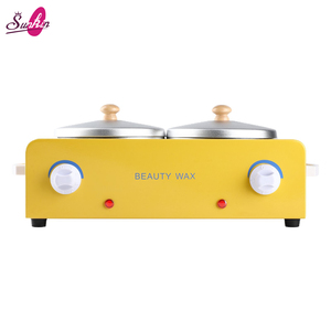 Calentador <span class=keywords><strong>de</strong></span> Cera Profesional <span class=keywords><strong>de</strong></span> Doble Recipiente con Termostato Electrónico para Depilación Corporal en Salones <span class=keywords><strong>de</strong></span> Belleza y Spas - Product Image 2