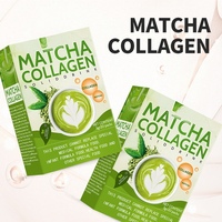 Collagène, thé vert matcha en poudre, complément alimentaire minceur, beauté, antioxydant, éclaircissement de la peau, favorise la digestion, énergie