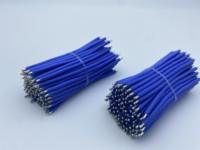 Fil en caoutchouc silicone flexible 16AWG haute température avec extrémités étamées pour unités de batteries électroniques