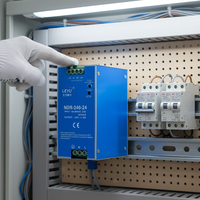 Alimentation électrique sur rail DIN NDR-240 240W 12V Alimentation électrique à découpage sur rail DIN industrielle