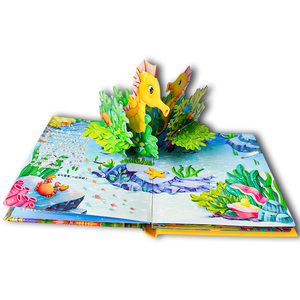 Jouets et livres d'apprentissage préscolaire personnalisés pour enfants planche pour bébé livres <span class=keywords><strong>popup</strong></span> 3D livres éducatifs pop-up pour enfants - Product Image 6