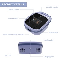 Gants de rééducation électriques certifiés CE 2025 XFT XFT-2005A, rechargeables par USB, pour la thérapie robotisée post-AVC, garantie 2 ans