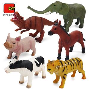 Giocattoli Realistici di Animali dello <span class=keywords><strong>Zoo</strong></span> in PVC 3D per Bambini, Vendita all'Ingrosso dalla Fabbrica di ShanTou - Product Image 5