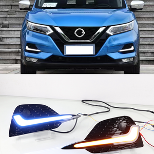 Đèn LED Chạy Ban Ngày Cho Xe Hơi, Đèn Sương Mù Phía Trước, Bộ Phụ Kiện Nâng Cấp Thân Xe Ba Màu Cho Nissan Qashqai 2019 - Product Image 1