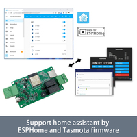 Boutique Officielle KinCony - KC868-ASR ESP32 Interrupteur Intelligent Électrique avec Capteur de Carte SD et Carte d'Enregistrement RTC