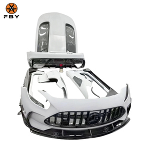 <span class=keywords><strong>AMG</strong></span> <span class=keywords><strong>GT</strong></span> B Style Kit de carrocería de fibra de carbono para <span class=keywords><strong>Mercedes</strong></span> Benz <span class=keywords><strong>AMG</strong></span> <span class=keywords><strong>GT</strong></span> GTC GTS 2015-2018 parachoques delantero parachoques trasero alerón Punta de escape - Product Image 5