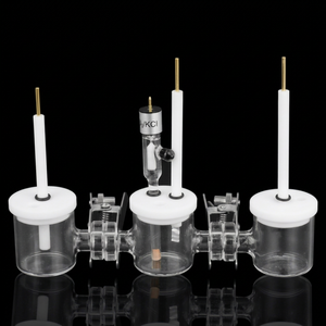 Cellule électrolytique de type H Ariter, trois ports, résistante à la corrosion, en plastique industriel, Chine - Product Image 1
