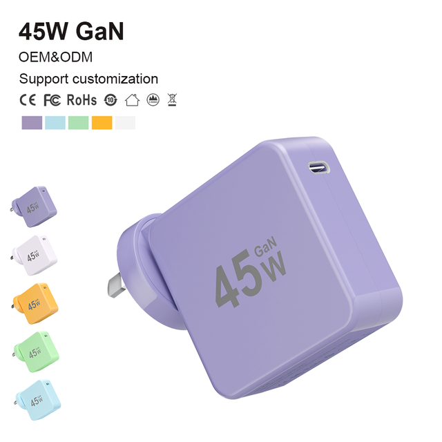 GaN PD QC 3.0 Fast Wall Charger Adapter Type-C Charger for Xiaomi Samsung iPhone Huawei Laptop Tablet Mobile Phone CE/FCC/ROHS