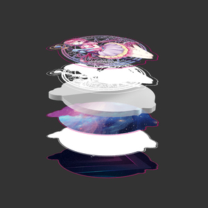 Khuyến Mại VOGRACE Giá Rẻ OEM Logo Tùy Chỉnh Phim Hoạt Hình Acrylic Keychain, Vòng Chìa Khóa Hình Ảnh Bằng Nhựa, Rõ Ràng Hologram Charms - Product Image 3