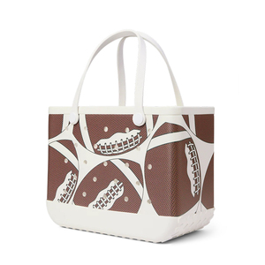 Print EVA Beach Bag Fashion Ladies Waterproof Bog Bag Tote Rubber Silicone Eva Foam <b>Handbags</b> Large <b>Medium</b> Small Bag 1150g - Product Image 1
