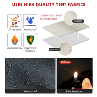 Tentes commerciales en aluminium personnalisées pour l'extérieur, tentes de marché 10x10, tentes pliantes publicitaires, gazebo pop-up 2x2m 3x3m, tente à auvent