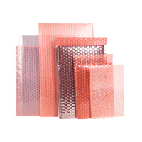 Enveloppes à bulles personnalisées avec logo, noir mat, feuille métallique, sacs d'expédition en polyéthylène, enveloppes rembourrées pour l'envoi