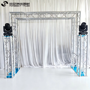 Aluminium-Torpfosten-Lichttraverse, tragbares Bühnenlicht-Traversensystem für DJ-Events, Hochzeiten, Konzerte, Montage von Moving-Head-Lichtern - Product Image 5