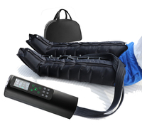Bottes de massage à compression d'air pour les jambes, appareil de drainage lymphatique et de récupération, pression réglable pour les athlètes, usage clinique et domestique
