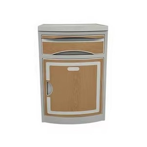 Adjustable Mobile Overbed Table Hospital Bedside Table with <b>Wheels</b> Portable Patient Table - Product Image 3