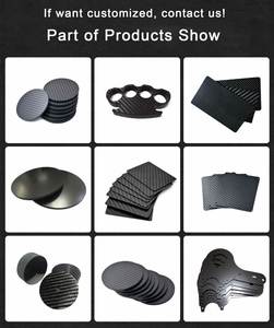 Self-defense <b>Custom</b> Design Carbon Fiber <b>Keychain</b> Factory Produce CNC Carbon Fiber Part - Product Image 6