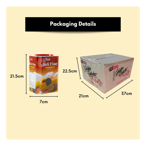 Galletas y Bizcochos de Sabores Variados a Bajo Precio, Galletas Cremosas con Sabor Dulce en Caja de Lata - Product Image 6