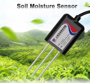 Sensor de Humedad y Temperatura del Suelo <span class=keywords><strong>IoT</strong></span> de Alta Precisión 0-5V RS485 4-20mA con Sonda de Acero Inoxidable - Product Image 6