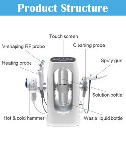 Nueva Máquina <span class=keywords><strong>Facial</strong></span> Multifuncional de Hidrodermoabrasión con Oxígeno y Agua Pura para <span class=keywords><strong>Limpieza</strong></span> Profunda - Product Image 6