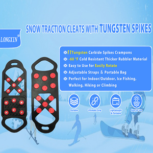Crampons de marche sécurisés pour la glace en TPE, plusieurs tailles, vente en gros directe usine - Product Image 4