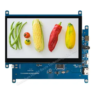 ホット10.1インチRaspberryPi 1024*600 IPS LCD10.1インチPCAP容量性タッチスクリーン78 9 10.1 HDMILCDタッチディスプレイパネル