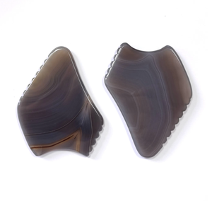 Placa Dentada de agate Gris Guasha para Relajacion Muscula - Product Image 4