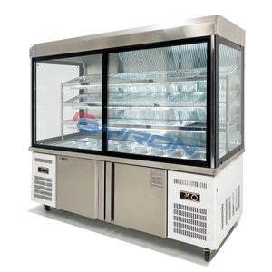 ตู้แช่โชว์หม้อไฟมาล่า แทงค์ แบบละลายน้ำแข็งด้วยมือ ควบคุมอุณหภูมิได้สามระดับ ระบบทำความเย็นด้วยลมตรง สำหรับบาร์ แบบอุณหภูมิเดียว - Product Image 5