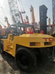 Montacargas TCM FD100 Usado en Venta, Capacidad de 10 Toneladas, Origen Japón, 1 Año de Garantía, Motor Diésel Certificado - Product Image 2